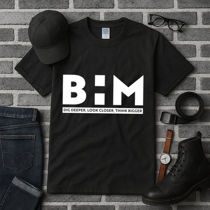 BHM Black History Month Dig Deeper Look Closer Think Bigger Tall T-Shirt
