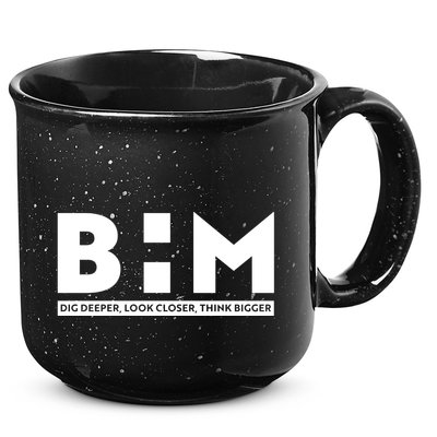 BHM Black History Month Dig Deeper Look Closer Think Bigger 15oz Campfire Ceramic Mug