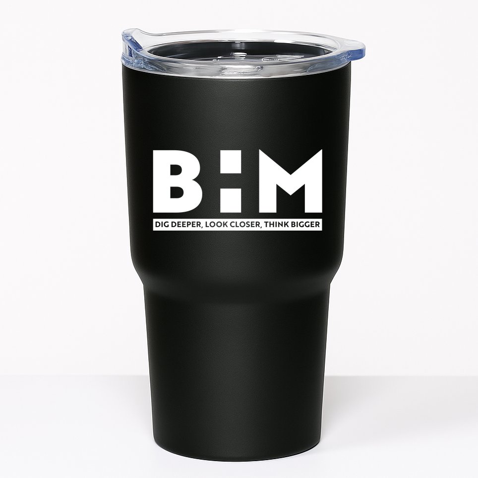 BHM Black History Month Dig Deeper Look Closer Think Bigger Tumbler