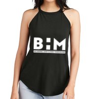 BHM Black History Month Dig Deeper Look Closer Think Bigger Women's Perfect Tri Rocker Tank