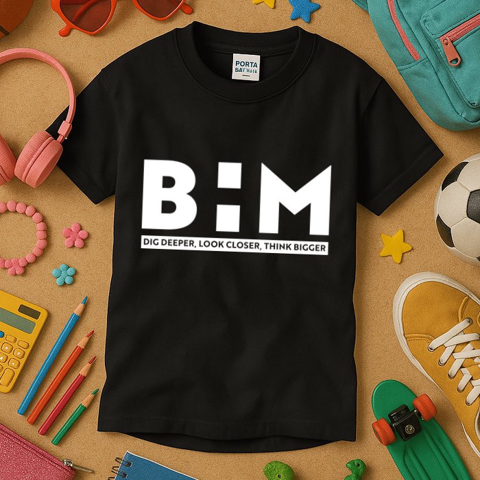 BHM Black History Month Dig Deeper Look Closer Think Bigger Kids T-Shirt