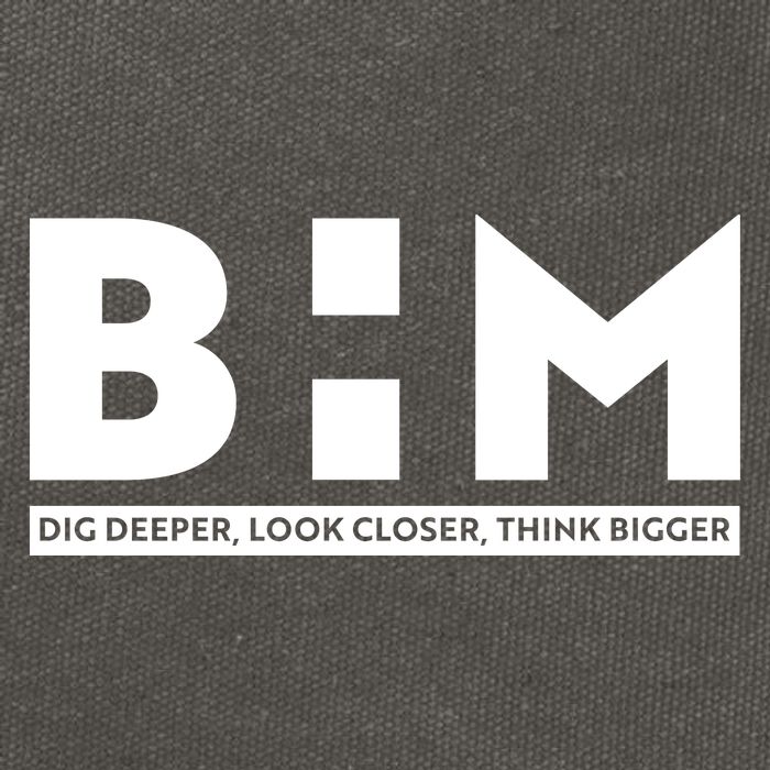 BHM Black History Month Dig Deeper Look Closer Think Bigger Cotton Canvas Backpack
