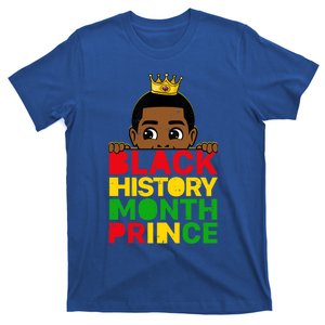 Black History Month Prince African Melanin Sons Cute Gift T-Shirt