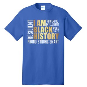 Black History Month Melanin Diversity Cute Gift Tall T-Shirt