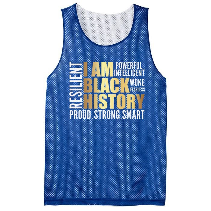 Black History Month Melanin Diversity Cute Gift Mesh Reversible Basketball Jersey Tank