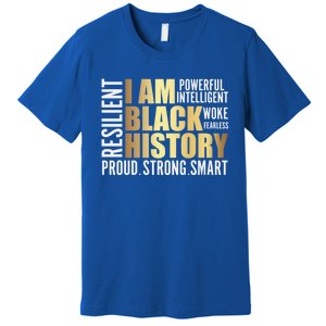 Black History Month Melanin Diversity Cute Gift Premium T-Shirt