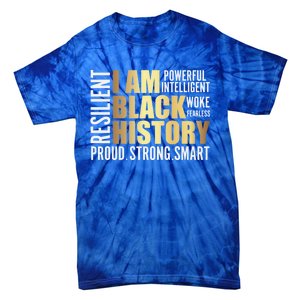 Black History Month Melanin Diversity Cute Gift Tie-Dye T-Shirt