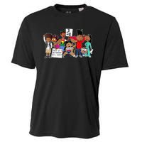 Black History Month BLM Black Lives Matter pride Cooling Performance Crew T-Shirt