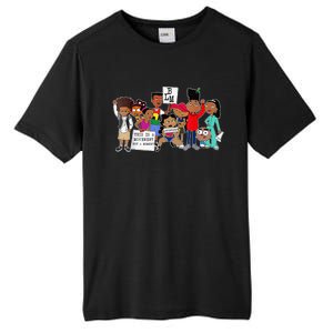 Black History Month BLM Black Lives Matter pride Tall Fusion ChromaSoft Performance T-Shirt