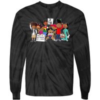 Black History Month BLM Black Lives Matter pride Tie-Dye Long Sleeve Shirt