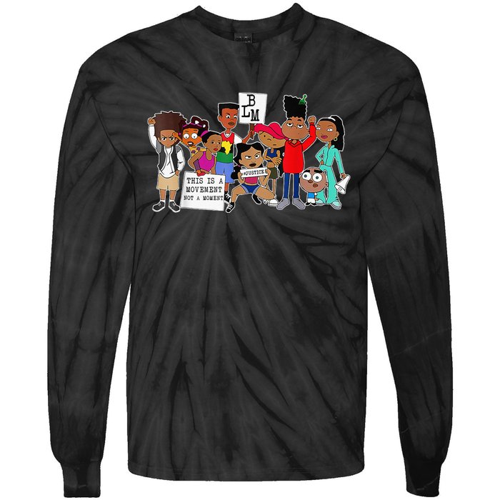 Black History Month BLM Black Lives Matter pride Tie-Dye Long Sleeve Shirt