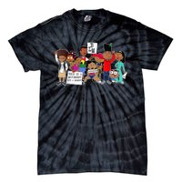 Black History Month BLM Black Lives Matter pride Tie-Dye T-Shirt