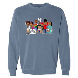 Black History Month BLM Black Lives Matter pride Garment-Dyed Sweatshirt