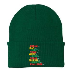 Black History Month For Men Women Knit Cap Winter Beanie