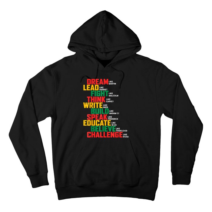 Black History Month For Men Women Hoodie