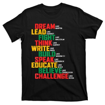 Black History Month For Men Women T-Shirt