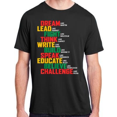 Black History Month For Men Women Adult ChromaSoft Performance T-Shirt