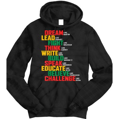 Black History Month For Men Women Tie Dye Hoodie