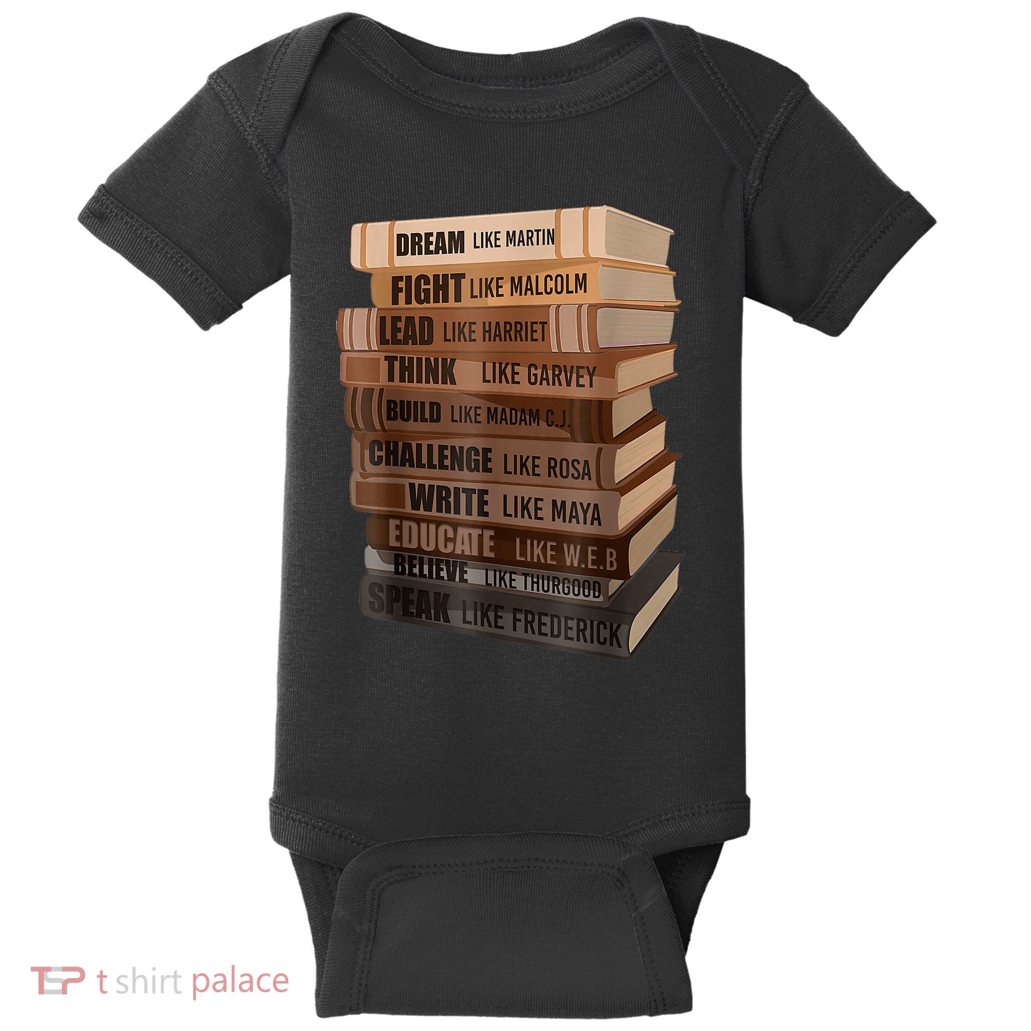 Black History Month Black Leaders African American Teachers Baby Bodysuit