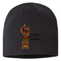 Black History Month Unstoppable Unshaken Unbreakable Sustainable Beanie
