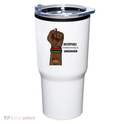 Black History Month Unstoppable Unshaken Unbreakable Tumbler