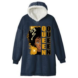 Black History Month Black Pride Funny Gift Hooded Wearable Blanket