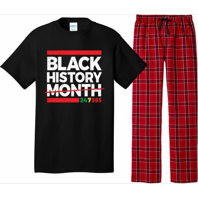 Black History Month 24/7/365 Cool Gift Pajama Set