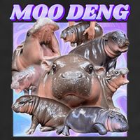 Baby Hippo Moo Deng Cool Comfort Performance Bucket Hat