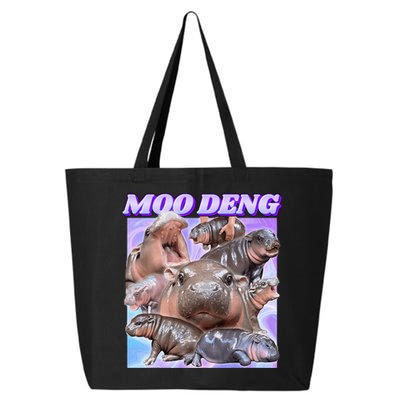Baby Hippo Moo Deng 25L Jumbo Tote