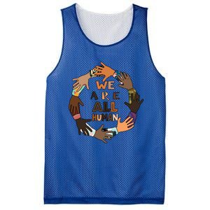 Black History Month Gift We Are All Hu Pride Cute Gift Mesh Reversible Basketball Jersey Tank