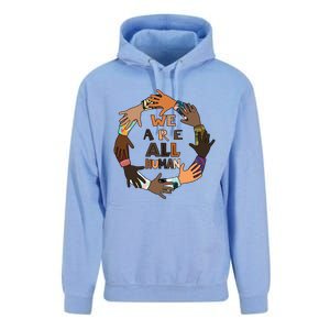 Black History Month Gift We Are All Hu Pride Cute Gift Unisex Surf Hoodie