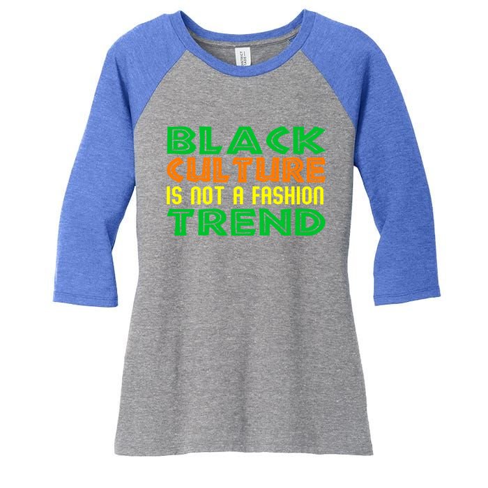 Black History Month African American Culture Celebrations Great Gift Women's Tri-Blend 3/4-Sleeve Raglan Shirt