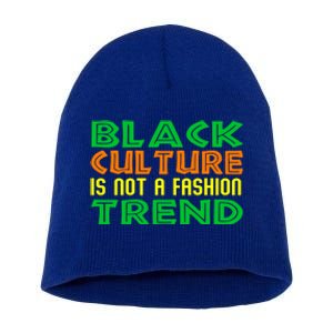 Black History Month African American Culture Celebrations Great Gift Short Acrylic Beanie