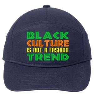 Black History Month African American Culture Celebrations Great Gift 7-Panel Snapback Hat