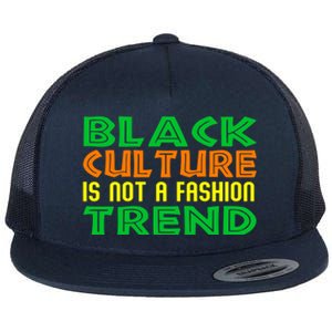 Black History Month African American Culture Celebrations Great Gift Flat Bill Trucker Hat