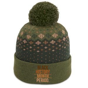 Black History Month Period Black History Month The Baniff Cuffed Pom Beanie