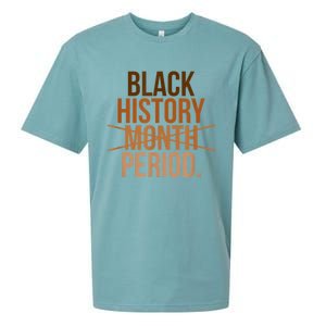 Black History Month Period Black History Month Sueded Cloud Jersey T-Shirt