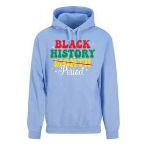 Black History Month Period African Melanin Black Proud Gift Unisex Surf Hoodie