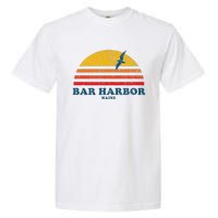 Bar Harbor Maine Me Vintage Casual Graphic 70s Garment-Dyed Heavyweight T-Shirt