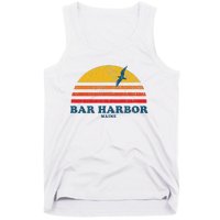 Bar Harbor Maine Me Vintage Casual Graphic 70s Tank Top