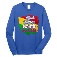 Black History Month African American Pride Gift Long Sleeve Shirt