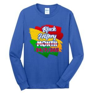 Black History Month African American Pride Gift Tall Long Sleeve T-Shirt