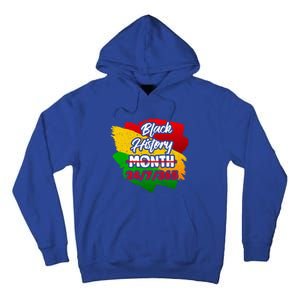 Black History Month African American Pride Gift Tall Hoodie