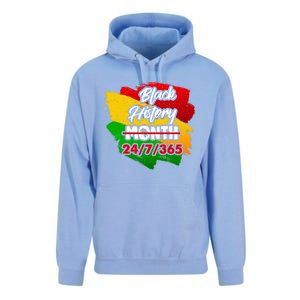 Black History Month African American Pride Gift Unisex Surf Hoodie