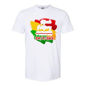 Black History Month African American Pride Gift Softstyle CVC T-Shirt