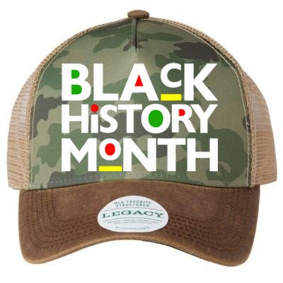 Black History Month Melanin Family Dad Mom Boy Girl Legacy Tie Dye Trucker Hat