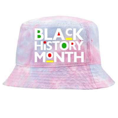 Black History Month Melanin Family Dad Mom Boy Girl Tie-Dyed Bucket Hat