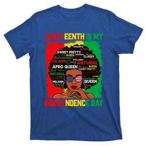 Black History Melanin African Juneteenth Is My Independence Gift T-Shirt