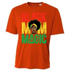 Black History Month Black Mom Magic Melanin African Cool Gift Cooling Performance Crew T-Shirt