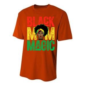 Black History Month Black Mom Magic Melanin African Cool Gift Performance Sprint T-Shirt